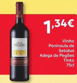 Amanhecer Vinho Península de Setúbal Adega de Pegões Tinto promoção