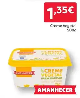 Amanhecer Creme Vegetal promoção