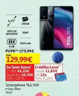 Auchan Smartphone TLC 505 promoção