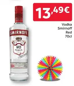 Amanhecer Vodka Smirnoff Red promoção