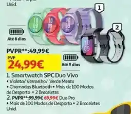 Auchan Smartwatch SPC Duo Vivo promoção