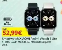 Auchan Smartwatch XIAOMI Redmi Watch 5 Lite promoção