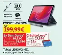 Auchan Tablet LENOVO M11 promoção