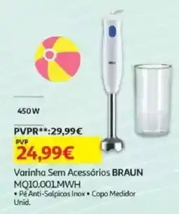 Auchan Varinha Sem Acessórios BRAUN MQ10.001.MWH promoção
