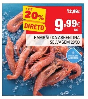 Continente Gambão da Argentina Selvagem 20/30 promoção