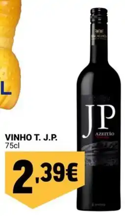 Neomáquina Vinho T. J.P. promoção