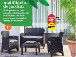 Pingo Doce Sol - mobiliario de jardim promoção