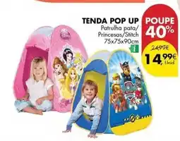 Pingo Doce Up - tenda pop promoção