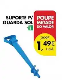 Pingo Doce Sol - suporte p/ guarda promoção