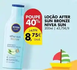 Pingo Doce Nivea - locao after sun bronze sun promoção
