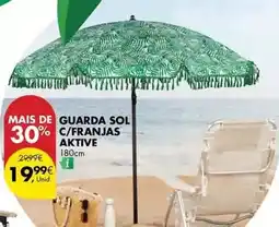 Pingo Doce Sol - guarda c/franjas promoção