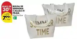 Pingo Doce Bolsa de senhora c/alcas p/praia promoção