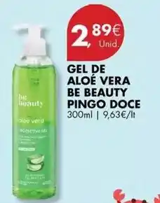 Pingo Doce Pingo doce - gel de aloe vera be beauty promoção