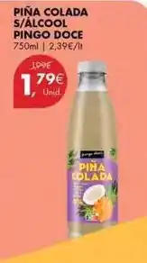Pingo Doce Pingo doce - pina colada s/alcool promoção