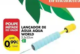 Pingo Doce Valor - lançador de agua aqua promoção