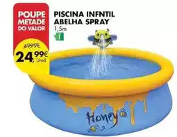 Pingo Doce Valor - piscina infantil abelha spray promoção