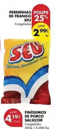 Pingo Doce Saboroso - perninhas de frango promoção