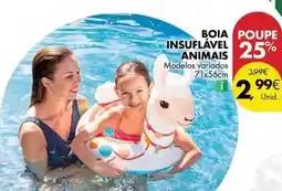 Pingo Doce Boia insuflaveel animais promoção