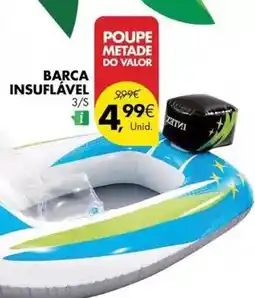 Pingo Doce Valor - barca insulavel promoção