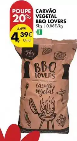 Pingo Doce Carvão vegetal promoção