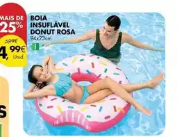 Pingo Doce Boia insulavel donut rosa promoção