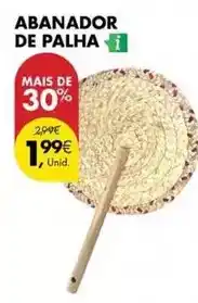 Pingo Doce Abanador de palha promoção
