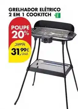 Pingo Doce Grelhador elétrico 2 em 1 cookitch promoção