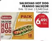 Pingo Doce Salsichas hot dog frango promoção