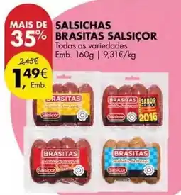 Pingo Doce As - salsichas promoção