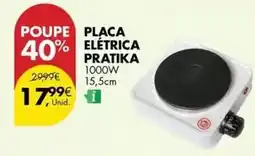 Pingo Doce Pratika - placa eléctrica pratika promoção