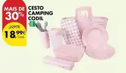 Pingo Doce Cesto camping promoção