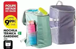 Pingo Doce Valor - mochila termica promoção