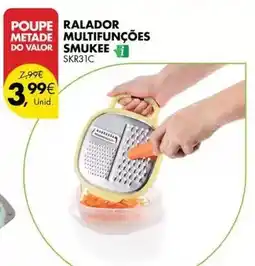 Pingo Doce Smukee - ralador multifunções do valor promoção
