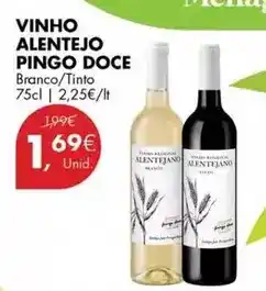 Pingo Doce Pingo doce - vinho alentejo promoção