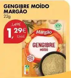 Pingo Doce Margão - gengibre moído promoção
