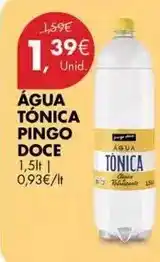 Pingo Doce Pingo doce - água tônica promoção
