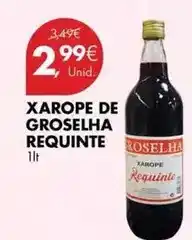 Pingo Doce Groselha - xarope de promoção