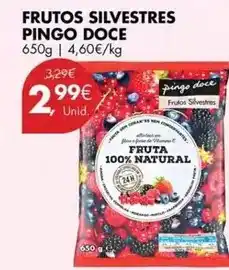 Pingo Doce Pingo doce - frutos silvestres promoção