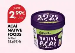 Pingo Doce Açaí native foods promoção