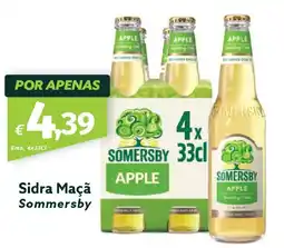 Roque Supermercados Sidra Maçã Sommersby promoção