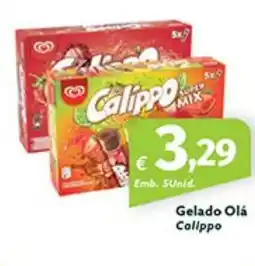 Roque Supermercados Gelado Olá Calippo promoção