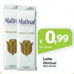 Roque Supermercados Leite Matinal promoção