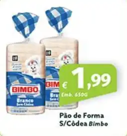 Roque Supermercados Pão de Forma S/Côdea Bimbo promoção