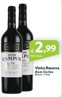 Roque Supermercados Vinho Reserva promoção