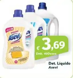 Roque Supermercados Det. Líquido Asevi promoção
