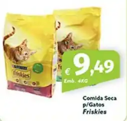 Roque Supermercados Comida Seca p/Gatos Friskies promoção
