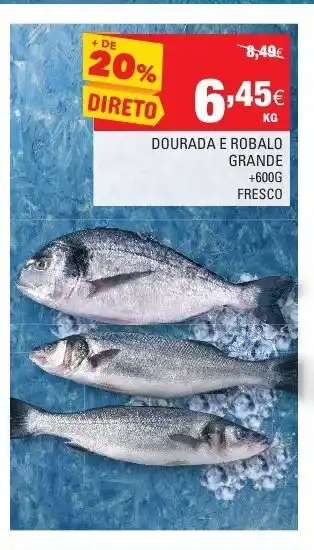 Continente Dourada e Robalo Grande +600g promoção