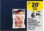 Continente Pescanova - miolo camarão gigante 15/30 promoção