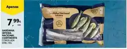 Continente Nacional - sardinha intiera continente promoção
