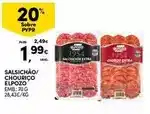 Continente Elpozo - salsichao/chourico promoção